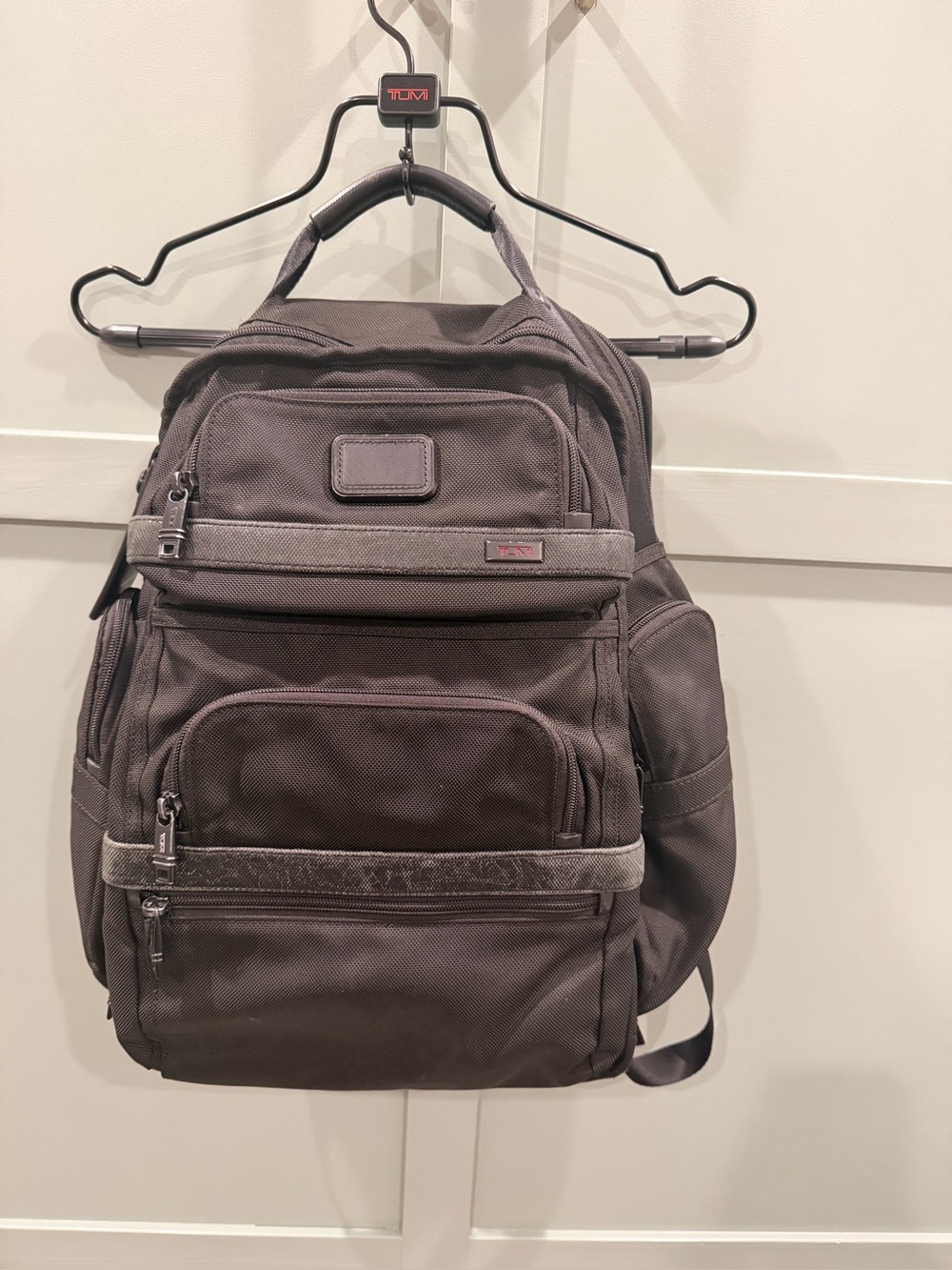 TUMI Alpha II 2 Backpack Black Ballistic Nylon Used